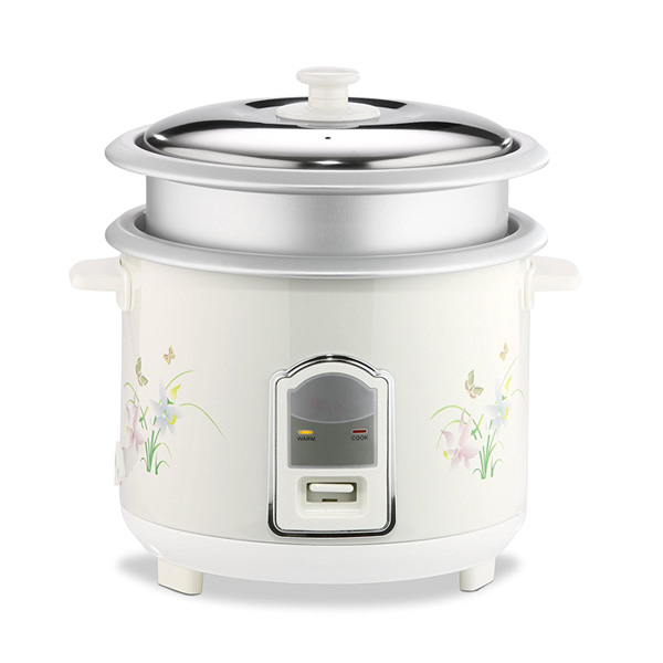 Double Pot Cylindrical rice cooker 2.8L